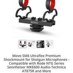movo microphone shockmout sm6