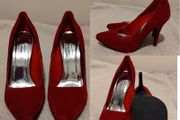 Red Suede Shoes New