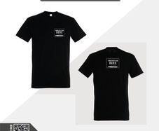 Personalise / customise your t-shirts in any design. Ideal for birthdays hen stag staff uniform