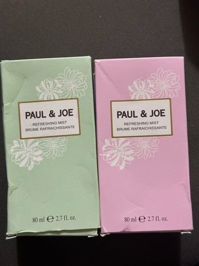 PAUL & JOE Refreshing Mist 01 Floral Bouquet and 04 sunlight green new