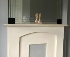 Large fireplace mirror