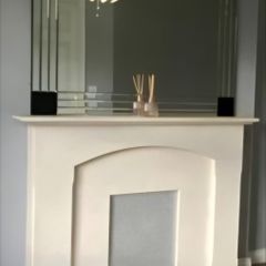 Large fireplace mirror