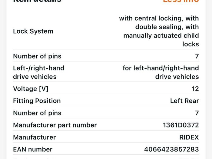 Ridex Door Lock