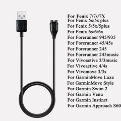 USB Charger Cable For Garmin Fenix 5 5S 5X 6 6S 6X 7 7S 7X Forerunner 935 Epix