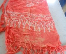 Ladies Batik Wraparound Mini Cotton Skirt for Sale