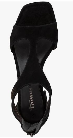 Tamaris Leather Black Sandals - EU size 37 - New
