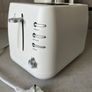 White Toaster and Kettle Set Image 5