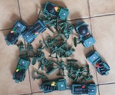 A Set of Toy Soldiers & Vehicles 2 - #