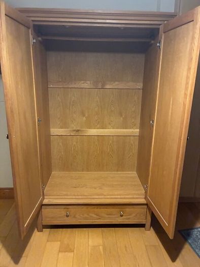 Solid Oak Wardrobe
