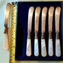 Antique Butter Knives - full set of 6 Image 4
