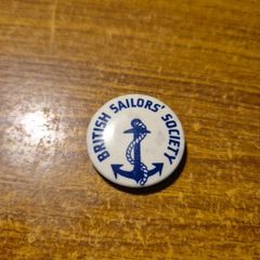 Vintage Military British Sailors' Society Brooch