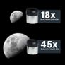 Travel Scope 50 Portable Refractor Telescope Kit with Backpack, Black Image 5