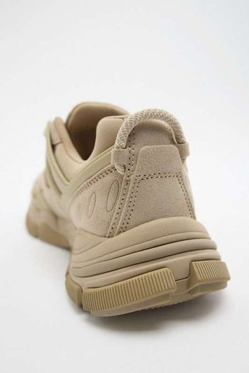 Zara Combined LEATHER Runners
