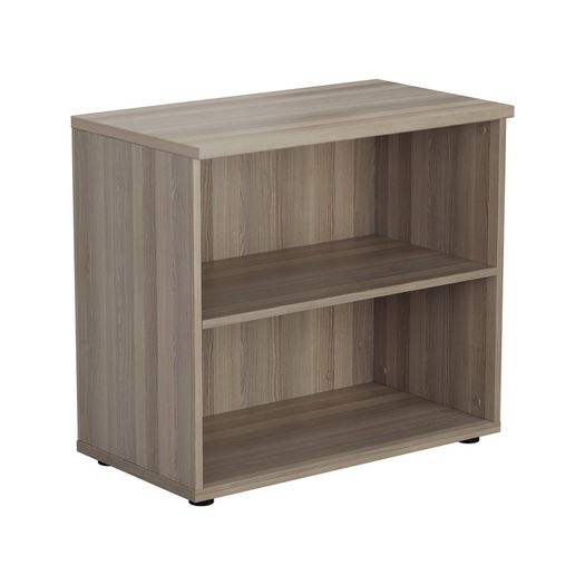 Desk High Open Bookcase 730mm High - 2 Level