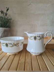 Sugar Bowl and Creamer Royal Stafford Romana
