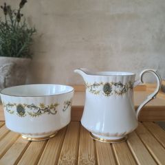 Sugar Bowl and Creamer Royal Stafford Romana