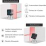 Laser Level, Self-leveling Horizontal and Vertical Cross Line Laser with Magnetic Mount Base and Carrying Pouch, USB Cable Included Image 2