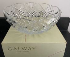 Galway Irish Crystal Symphony 9" Bowl collectible
