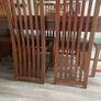 Solid wooden chairs Image 4