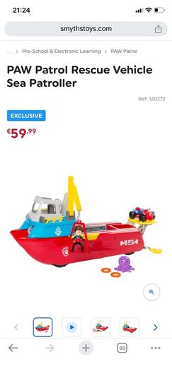 Paw patrol boat