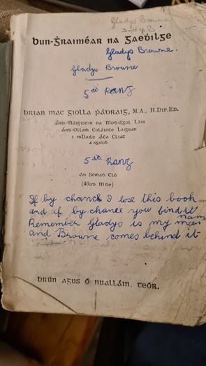 Irish Grammer Book. 1930. Anyone Interest. Make An Offer.
