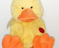KEELTOYS Yellow Duck plush 45cm