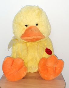 KEELTOYS Yellow Duck plush 45cm