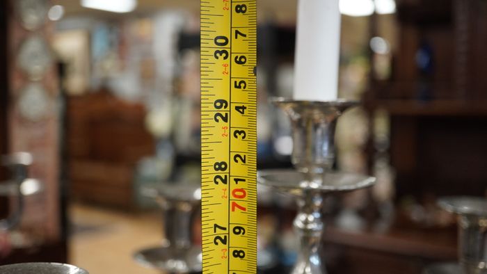 Pair of Vintage 5-Light Candelabra