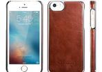 iPhone 5/5S/5SE Electroplating Vintage Leather Case