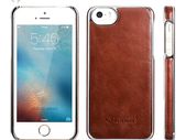iPhone 5/5S/5SE Electroplating Vintage Leather Case
