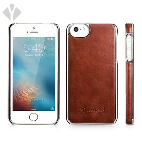 iPhone 5/5S/5SE Electroplating Vintage Leather Case
