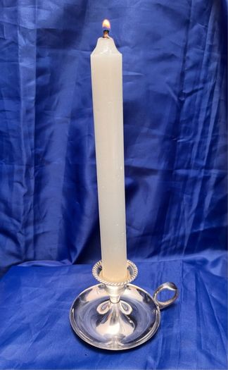 Chamberstick candle holder