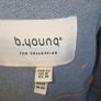 B.Young Blue Denim Jacket UK 16 Classic Casual Stretch Trucker Coat Image 5