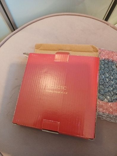 Red valentines photo frame