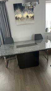 Marble dining table