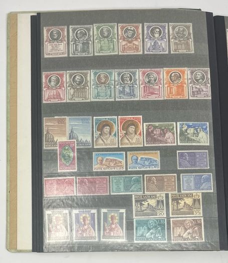 Collection: Vatican City Stamps both mint and used along with some miniature sheets on 40 pages