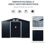9 x 6FT Garden Storage Shed Image 4