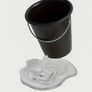 Plastic Hole In The Bucket Pencil & Biro Holder (new). Image 2