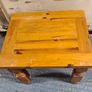 Pair of Solid Wood Wooden Side / Bedside Tables Image 2