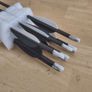6 barely used Skylon Radius arrows | 1300 spine | 25" AMO length Image 5