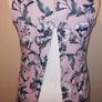 Per Una Ladies Top UK12 Petal Pink. Floral, Marks & Spencer New With Tags Payment By REVOLUT or PAYPAL Image 4