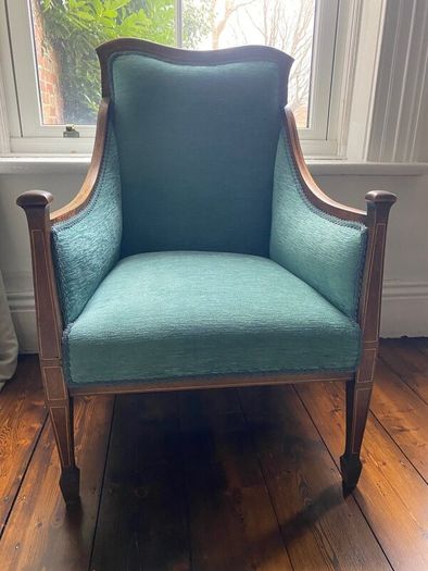 Restored Edwardian Sofa & 2 armchairs