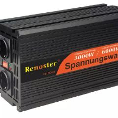 3000/6000W  Voltage Transformers  Modified Sine Wave Inverter Converter Peak 6000W 12v 220v Car Power Inverter with Wireless Control Transformer Temperature protection