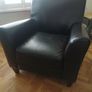 Faux leather chairs Image 3