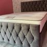 New Stylish single ,Double 4ft, 4ft6, King 5ft And 6ft Superking Sizes Divan Beds Instock. Drawers And Optional Tufted Mattresses Available. Free Delivery Image 5