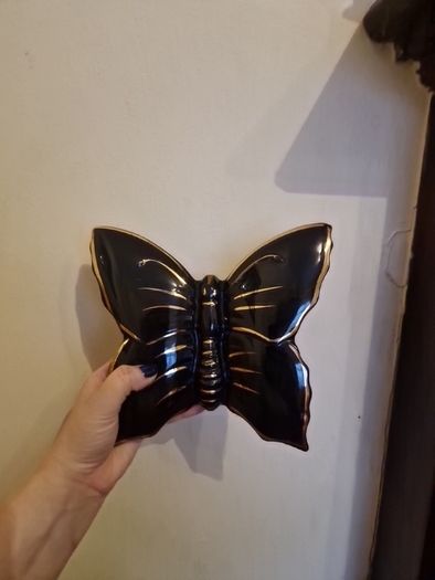 mid century butterfly wallpocket