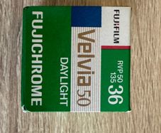 Fujichrome Daylight Velvia Professional 50 Color Reversal Film