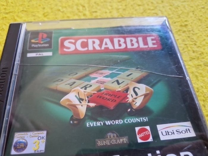Scrabble PlayStation1 Ps1 Games Original