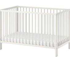 Free Ikea White Cot