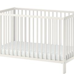 Free Ikea White Cot